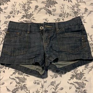 Denim shorts